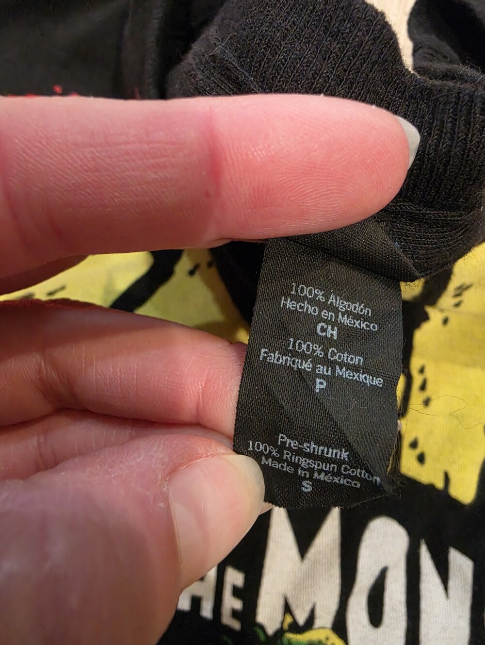 Godzilla King of the Monsters Graphic T-Shirt Black Small Kaiju Comic Y2K - Picture 3 of 4